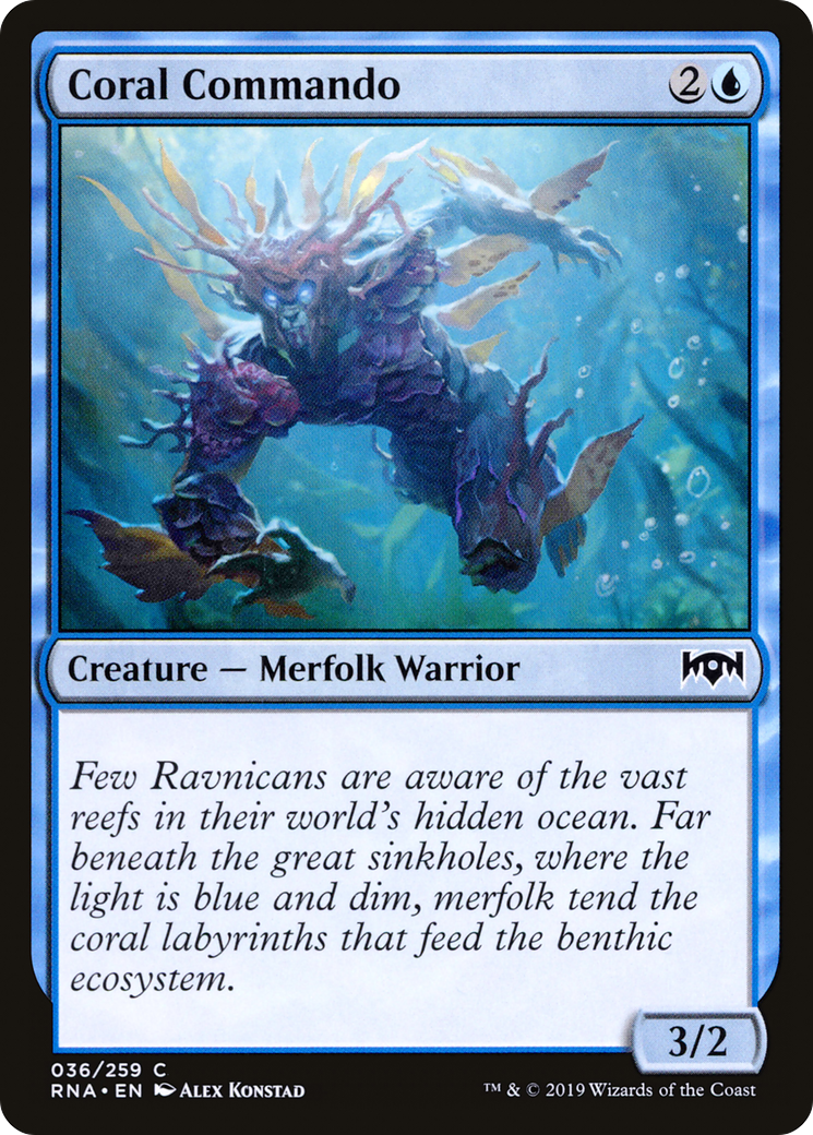 Coral Commando [Ravnica Allegiance]-1