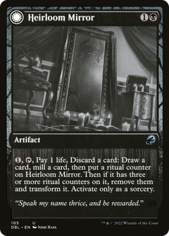Heirloom Mirror // Inherited Fiend [Innistrad: Double Feature]-5