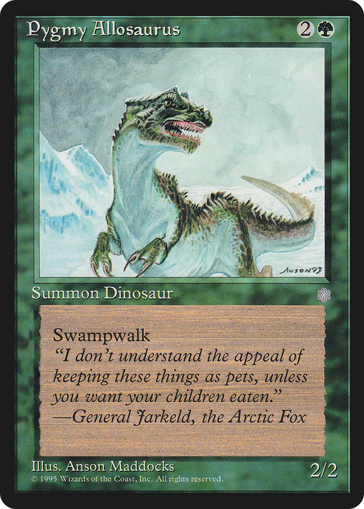 Pygmy Allosaurus [Ice Age]-1