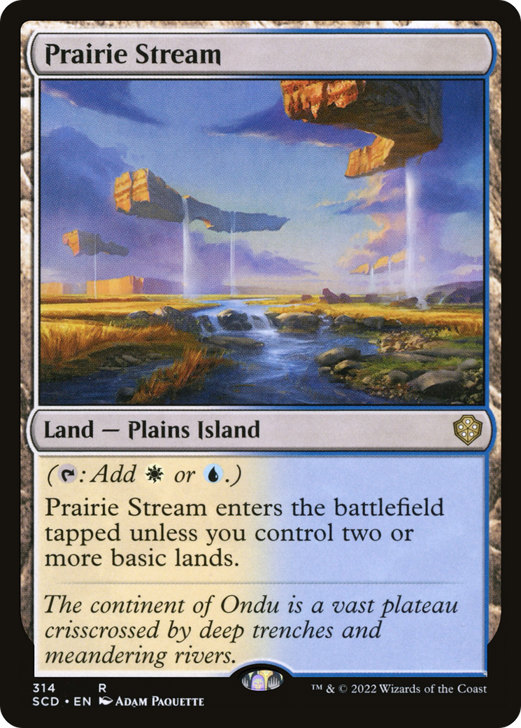 Prairie Stream [Starter Commander Decks]-1
