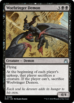 Woebringer Demon (RVR-098) - Ravnica Remastered-1