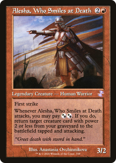 Alesha, Who Smiles at Death (Timeshifted) [Time Spiral Remastered]-1