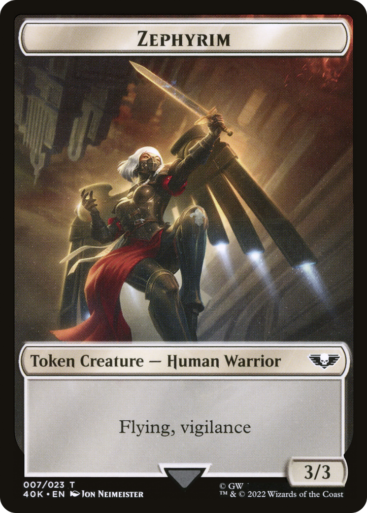 Zephyrim (T40K-007) - Warhammer 40,000 Tokens-1