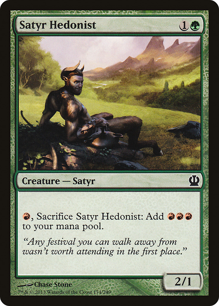 Satyr Hedonist [Theros]-1