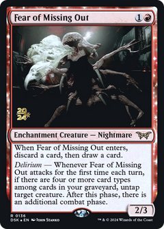 Fear of Missing Out [Duskmourn: House of Horror Prerelease Promos]-1