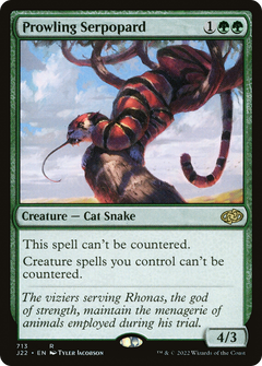 Prowling Serpopard [Jumpstart 2022]-1