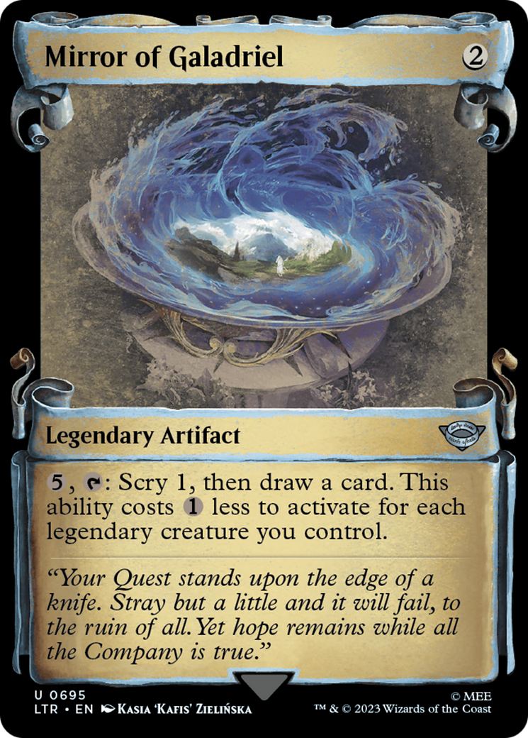 Mirror of Galadriel [The Lord of the Rings: Tales of Middle-Earth Showcase Scrolls]-1