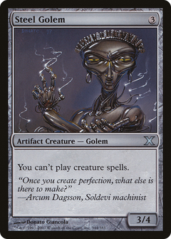 Steel Golem [Tenth Edition]-1