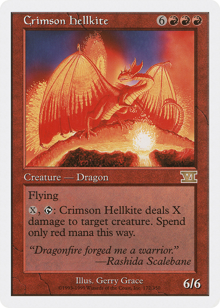 Crimson Hellkite [Classic Sixth Edition]-1