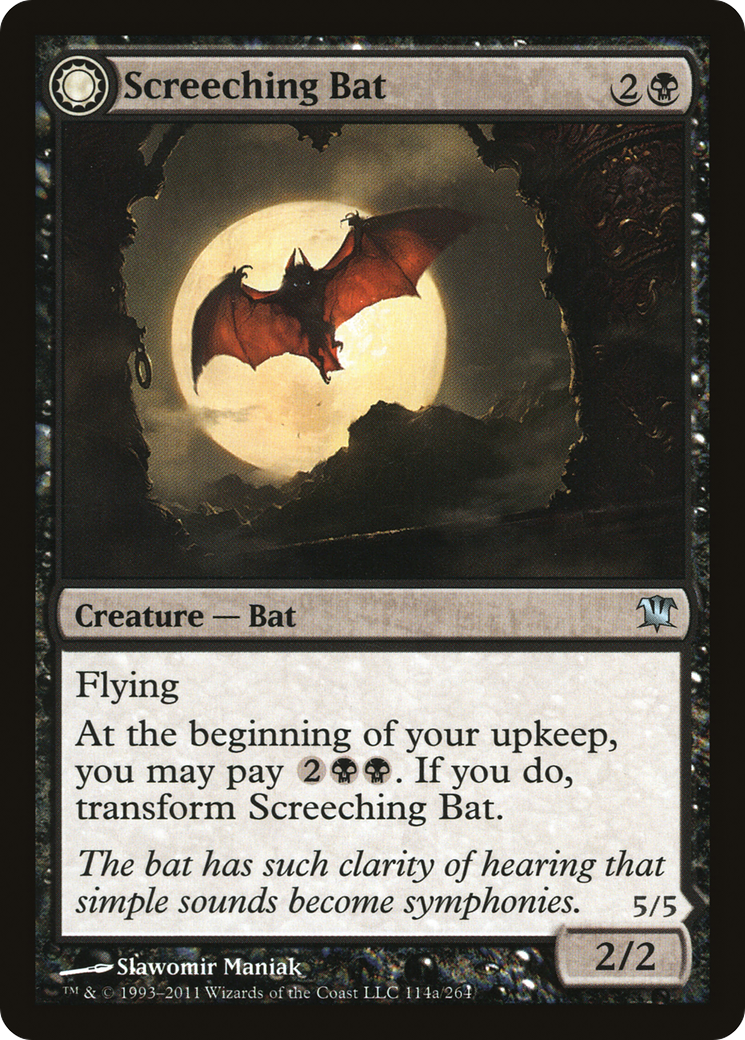 Screeching Bat // Stalking Vampire [Innistrad]-3