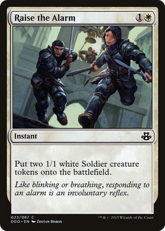 Raise the Alarm [Duel Decks: Elspeth vs. Kiora]-1