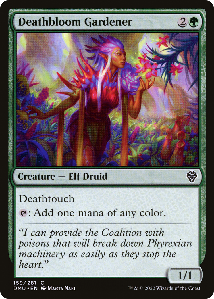 Deathbloom Gardener [Dominaria United]-1