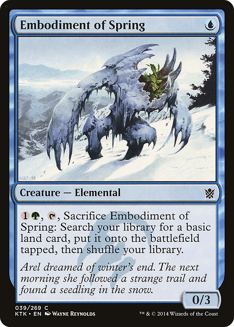 Embodiment of Spring [Khans of Tarkir]-1