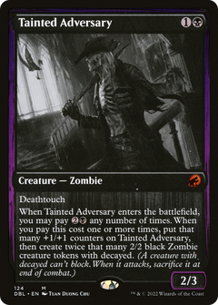 Tainted Adversary [Innistrad: Double Feature]-1