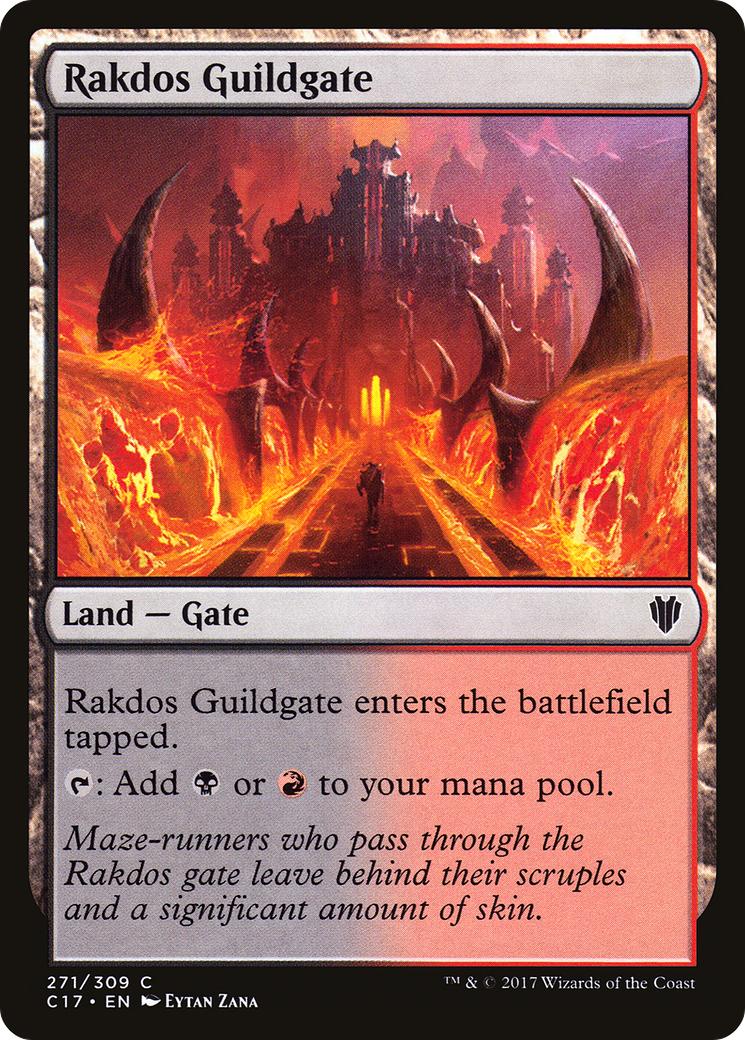 Rakdos Guildgate [Commander 2017]-1