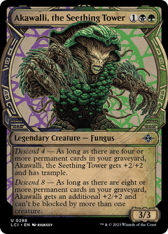 Akawalli, the Seething Tower (Showcase) [The Lost Caverns of Ixalan]-1