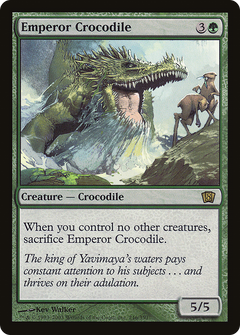 Emperor Crocodile (8ED-246) - 8th Edition Foil-1