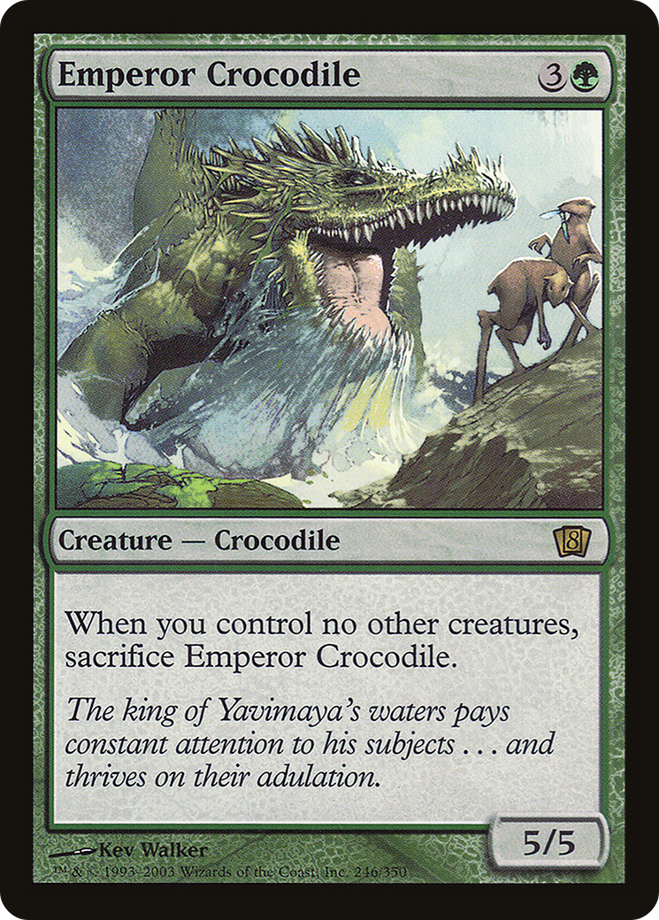Emperor Crocodile (8ED-246) - 8th Edition-1