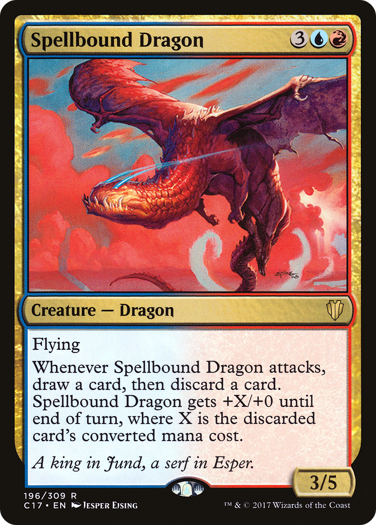 Spellbound Dragon [Commander 2017]-1
