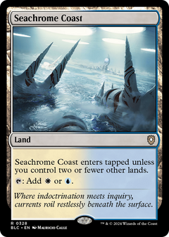 Seachrome Coast [Bloomburrow Commander]-1