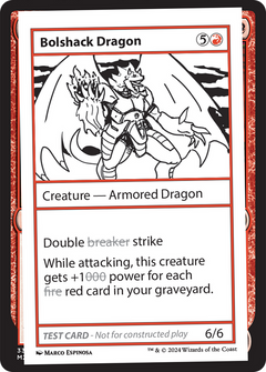 Bolshack Dragon [Mystery Booster 2 Playtest Cards]-1
