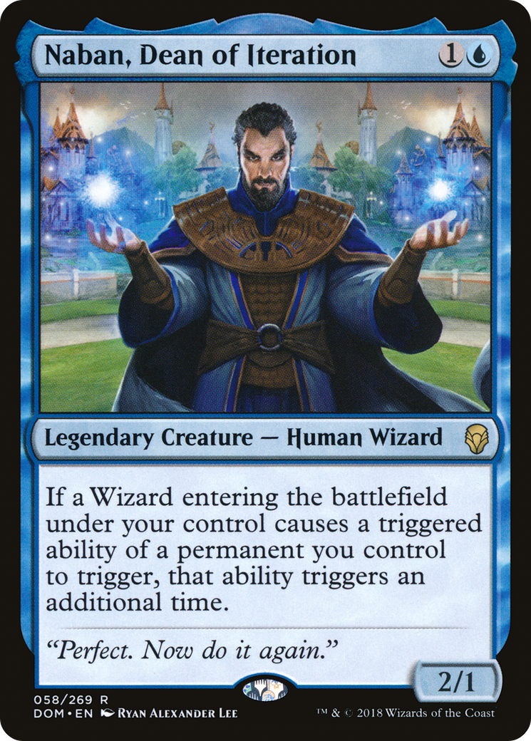 Naban, Dean of Iteration [Dominaria]-1