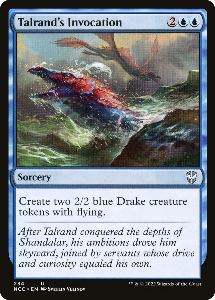 Talrand's Invocation [Streets of New Capenna Commander]-1