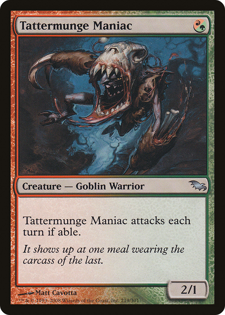 Tattermunge Maniac [Shadowmoor]-1