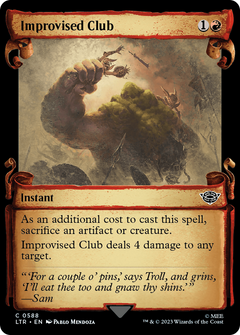 Improvised Club [The Lord of the Rings: Tales of Middle-Earth Showcase Scrolls]-1