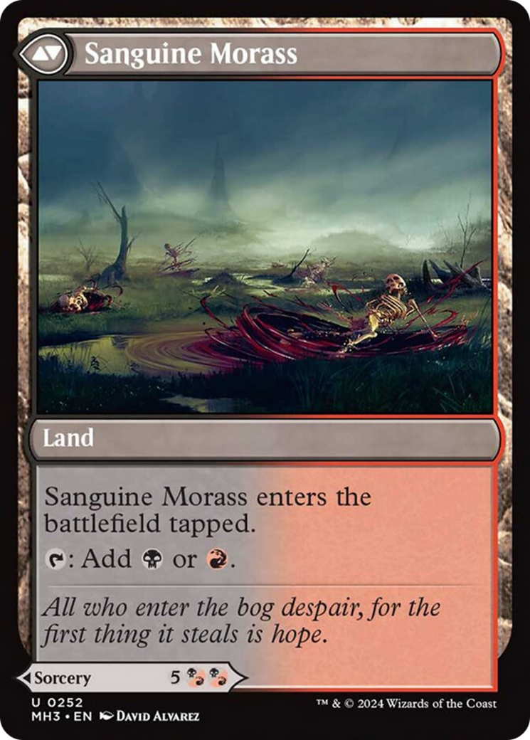Bloodsoaked Insight // Sanguine Morass [Modern Horizons 3]-2