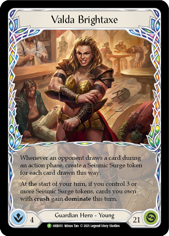 Valda Brightaxe [HER051] (Promo)  Cold Foil-1