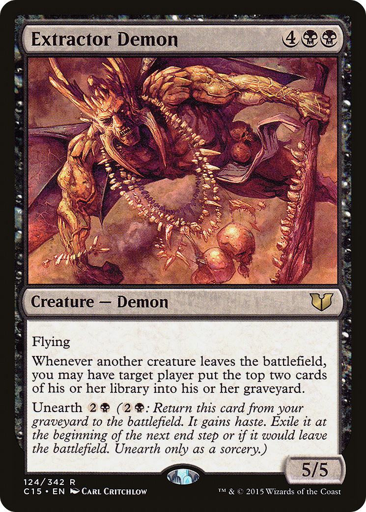Extractor Demon [Commander 2015]-1