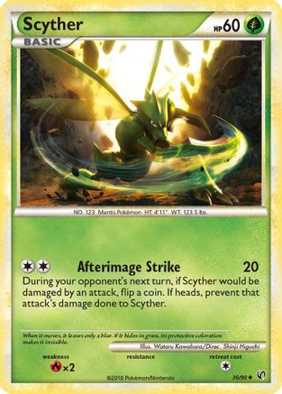 Scyther (36/90) [HeartGold & SoulSilver: Undaunted]-1