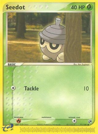 Seedot (77/100) [EX: Sandstorm]-1