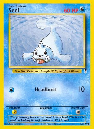 Seel (92/110) [Legendary Collection]-1