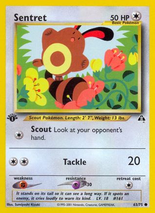 Sentret (63/75) [Neo Discovery 1st Edition]-1