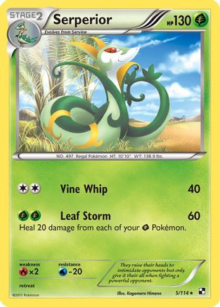 Serperior (5/114) [Black & White: Base Set]-1