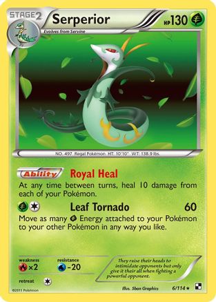 Serperior (6/114) [Black & White: Base Set]-1