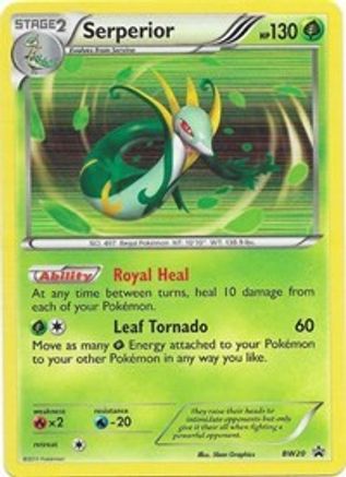 Serperior (BW20) [Black & White: Black Star Promos]-1