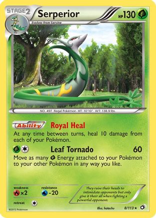 Serperior (8/113) [Black & White: Legendary Treasures]-1