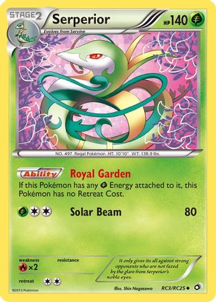 Serperior (RC3/RC25) [Black & White: Legendary Treasures]-1