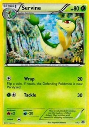 Servine (1/12) [McDonald's Promos: 2012 Collection]-1