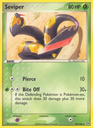 Seviper (20/106) [EX: Emerald]-1