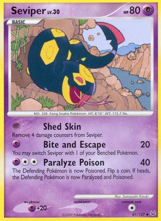 Seviper (61/127) [Platinum: Base Set]-1