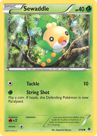 Sewaddle (3/98) [Black & White: Emerging Powers]-1