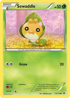 Sewaddle (10/113) [Black & White: Legendary Treasures]-1