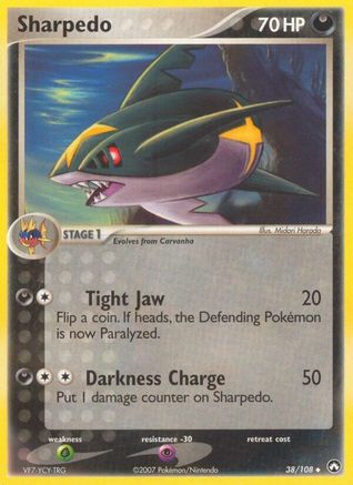 Sharpedo (38/108) [EX: Power Keepers]-1