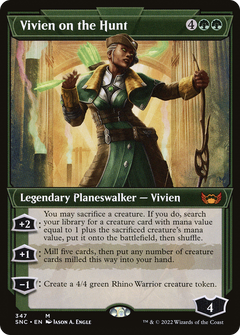 Vivien on the Hunt (Showcase) (SNC-347) - Streets of New Capenna: (Showcase)-1