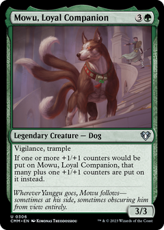 Mowu, Loyal Companion [Commander Masters]-1