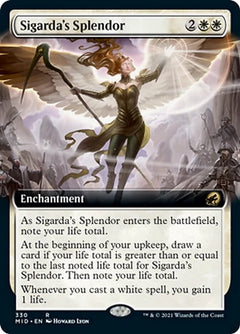 Sigarda's Splendor (Extended Art) [Innistrad: Midnight Hunt]-1